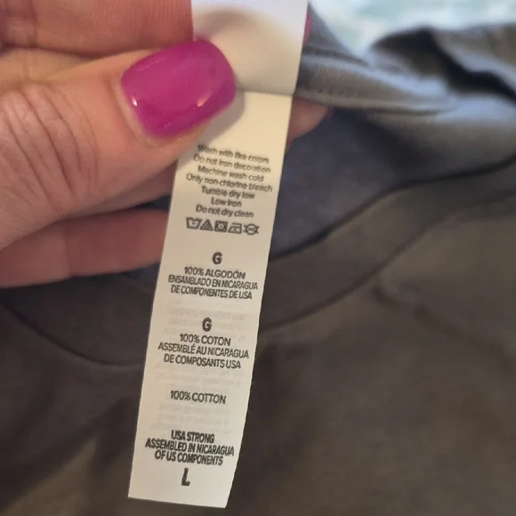 Bella Canvas Dark Gray T-Shirt - Picture 3 of 5